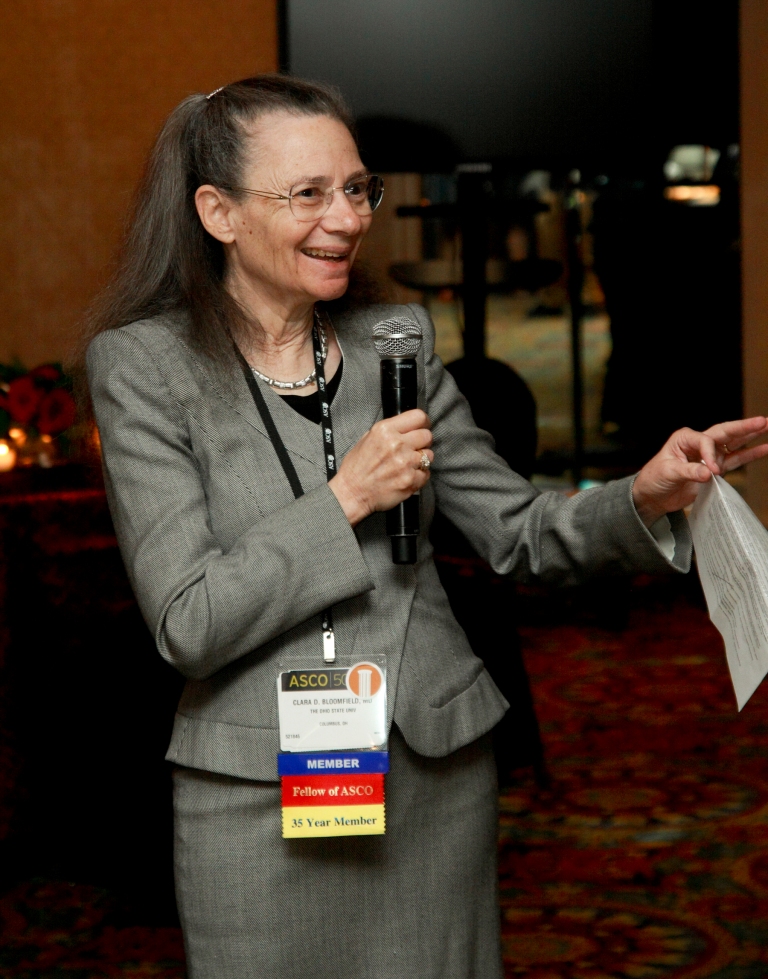 Clara Bloomfield ASCO 2014