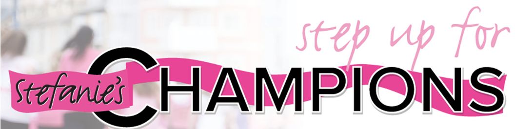Step Up For Stefanie's Champions Banner (no run walk) 9-23-1