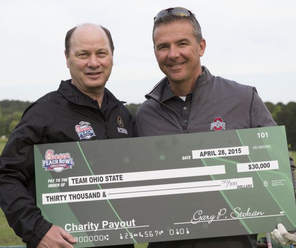 Urban Meyer at Peach Bowl