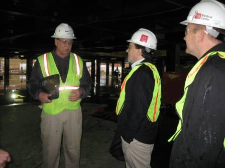 Tiberi on site